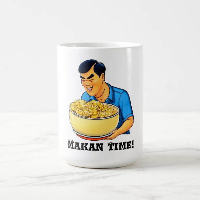 Caneca Mágica Hora de Makan - Singapura (Center)