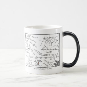 Caneca Mágica How scientists see the world [LEFT HANDED]