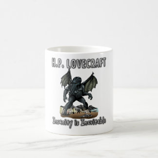 Caneca Mágica HP Lovecraft -- A demência é inevitável
