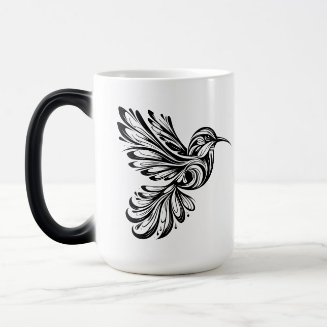 Caneca Mágica Hummingbird Mug (Esquerda)
