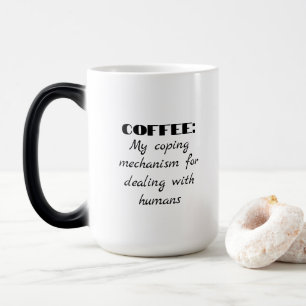 Caneca Mágica Humor Misantropia do café