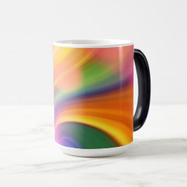 Caneca Mágica Iluminação norte entora (Aurora Borealis)