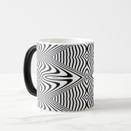 Caneca Mágica Ilusão Óptica 13 Design Abstrato