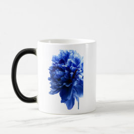 Caneca Mágica Ilustração Botânica Floral Azul | Natur Elege