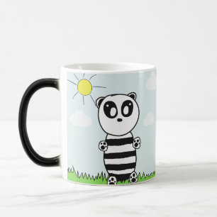 Caneca Mágica Ilustração de Panda Fofo