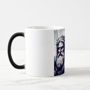 Caneca Mágica image of the gods zeus and odin togethe