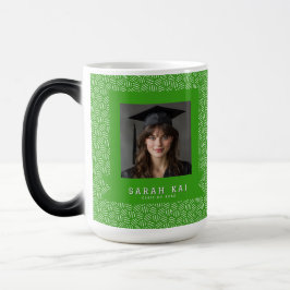 Caneca Mágica Impressão de favo de mel em negrito Graduação univ