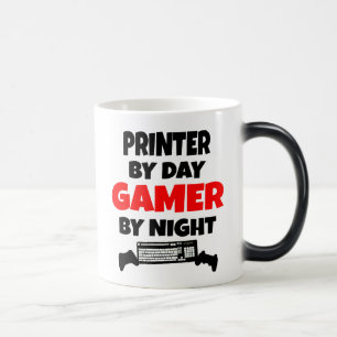 Caneca Mágica Impressora por Day Gamer by Night