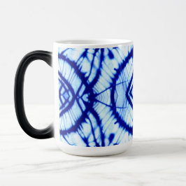 Caneca Mágica Indigo Tie Dye Magic Mug
