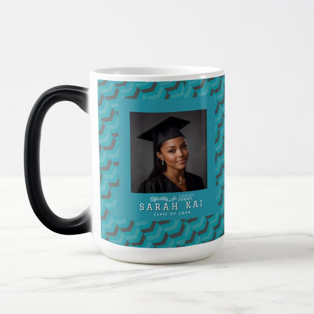 Caneca Mágica Início com Estampa Geométrica Tendência (Esquerda)