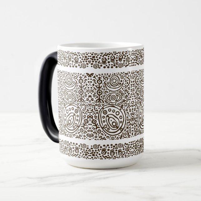 Caneca Mágica Inscrições Antigas #05 (Frente Esquerda)