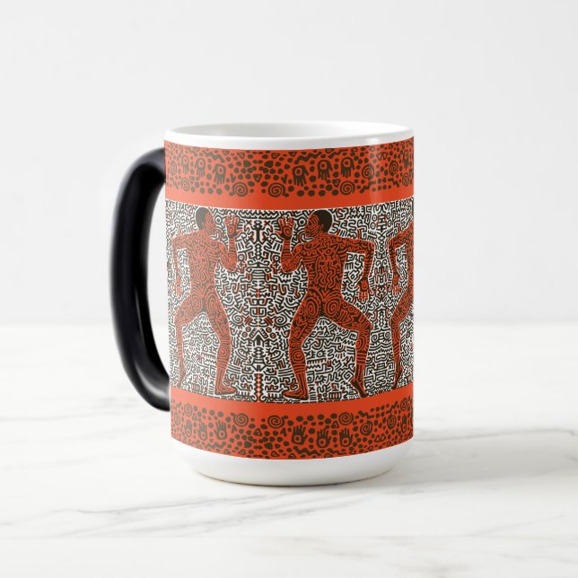 Caneca Mágica Inscrições Antigas #18 (Frente Esquerda)