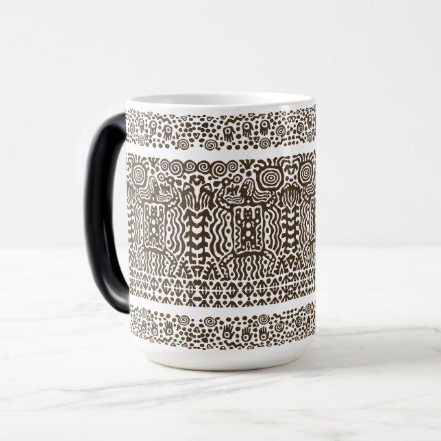 Caneca Mágica Inscrições Antigas #19 (Frente Esquerda)