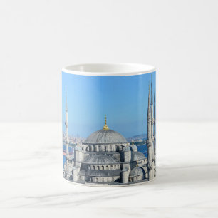 Caneca Mágica Istambul Turquia Mesquita Azul Arquitetura Vista D