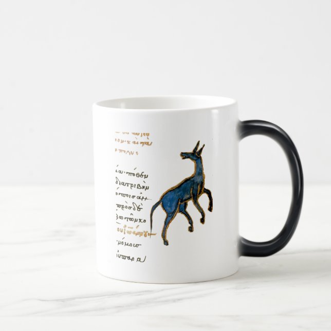 Caneca Mágica Jackass azul (Direita)
