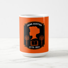 Caneca Mágica Jane Austen Romancista Inglesa