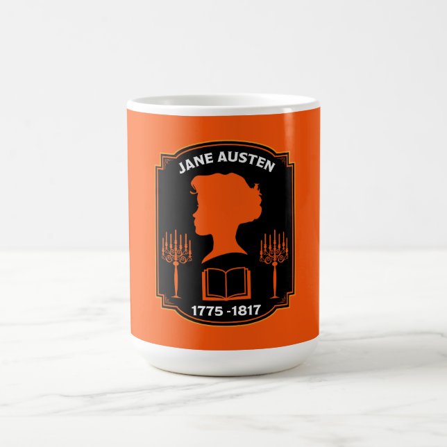 Caneca Mágica Jane Austen Romancista Inglesa (Center)