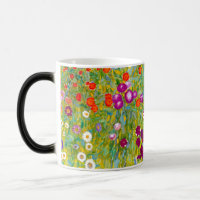 Jardim Flor por Gustav Klimt