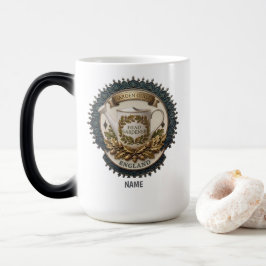 Caneca Mágica Jardineiro-Chefe | Relógio de Pulso Personalizado 