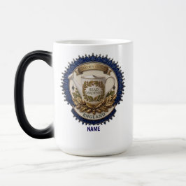 Caneca Mágica Jardineiro-Chefe | Relógio de Pulso Personalizado 
