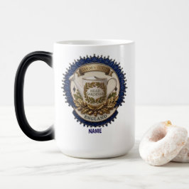 Caneca Mágica Jardineiro-Chefe | Relógio de Pulso Personalizado 