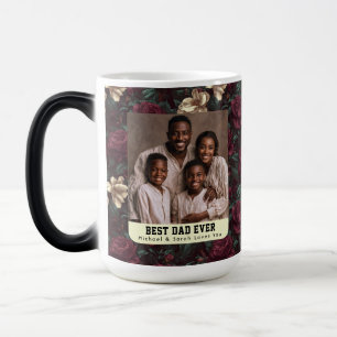 Caneca Mágica Jardínias Modernas Flor Big Dad Foto Viagem Chá