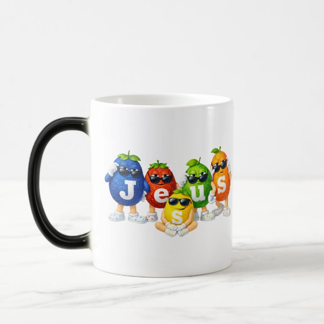 Caneca Mágica JESUS - Cristão (Esquerda)