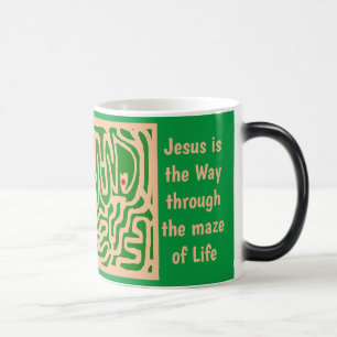 Caneca Mágica Jesus é o caminho