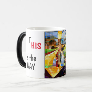 Caneca Mágica Jesus é o caminho