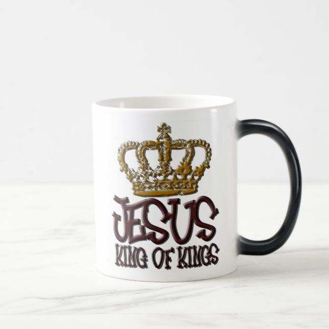 Caneca Mágica Jesus, rei dos reis (Direita)