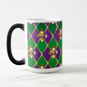 Caneca Mágica Jewelry Background Mardi Gras