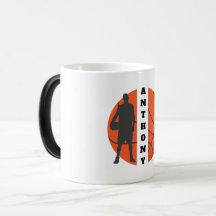 Jogador de Basquete Personalizado Morphing Mug