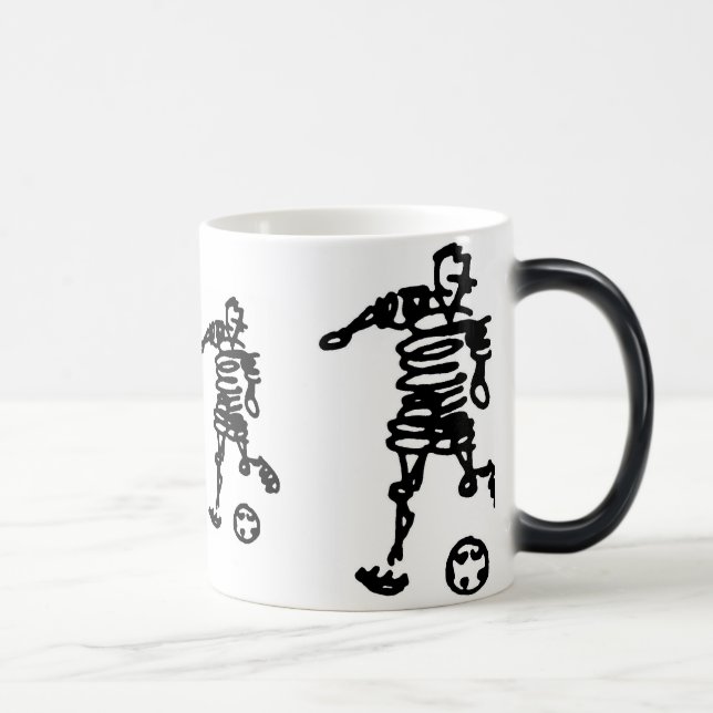 Caneca Mágica Jogador de futebol Morphing Mug (Direita)
