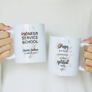 Caneca Mágica JW 2025 Pioneer Service School com Texto do Ano