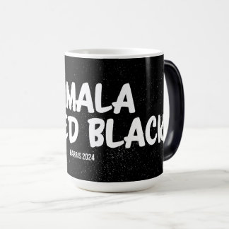 Caneca Mágica Kamala vira preto