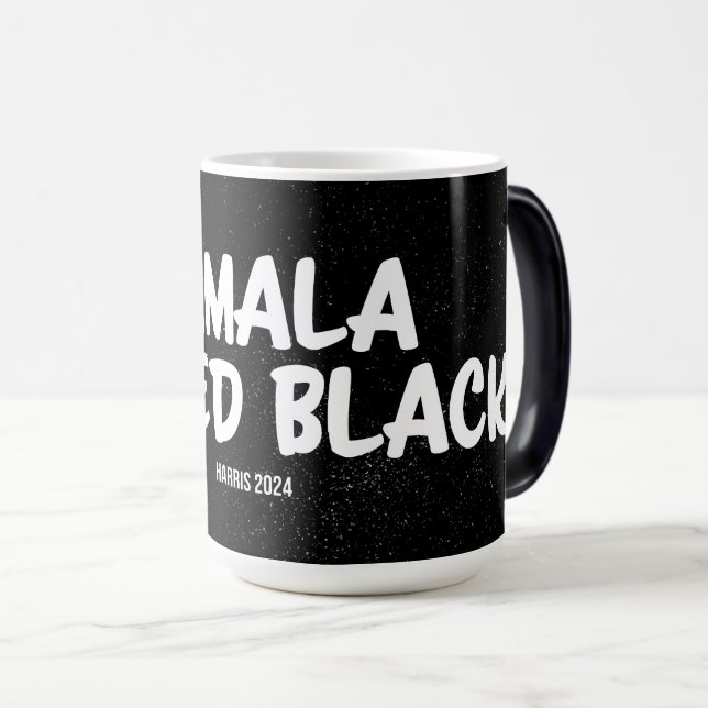Caneca Mágica Kamala vira preto (Frente Esquerda)