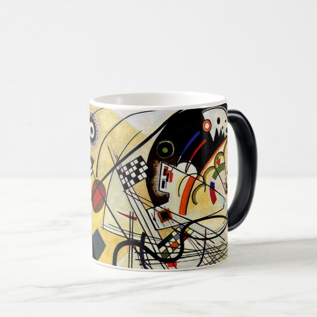Caneca Mágica Kandinsky - Linha Transversal (Frente Esquerda)