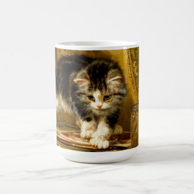 Caneca Mágica Kitten com pintura e escovas (Center)