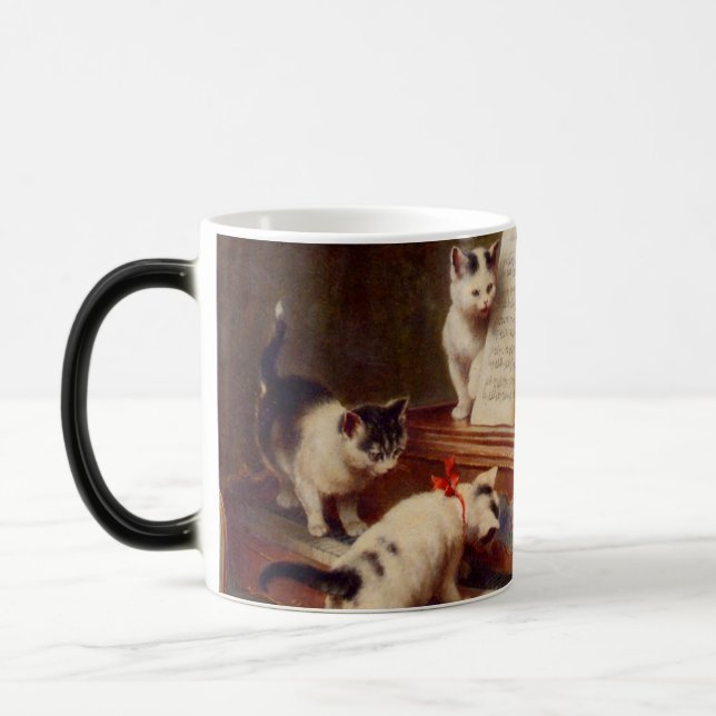 Caneca Mágica Kittens e Piano (Esquerda)