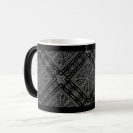 Caneca Mágica Lace Black Cerâmico