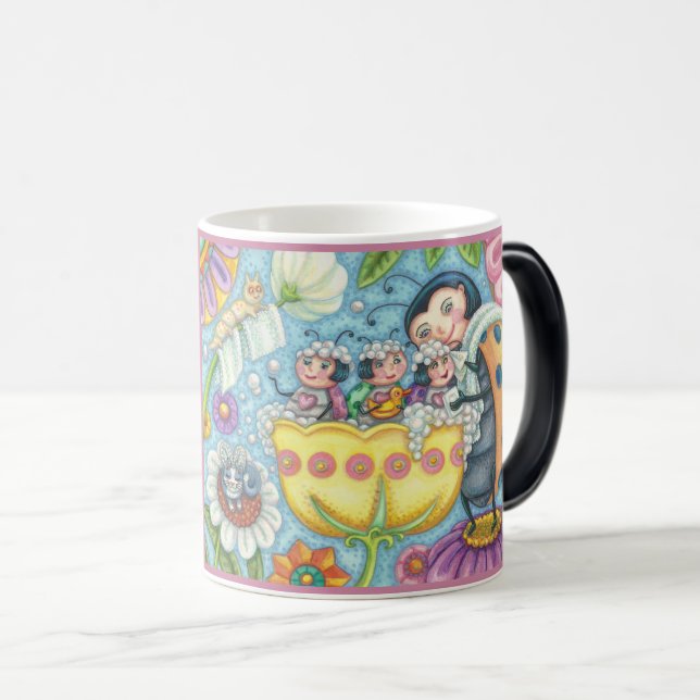 Caneca Mágica Ladybug Bubblebath LADYBUG FAMILY MUG (Frente Esquerda)