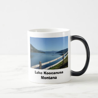 Caneca Mágica Lago Koocanusa Montana noroeste