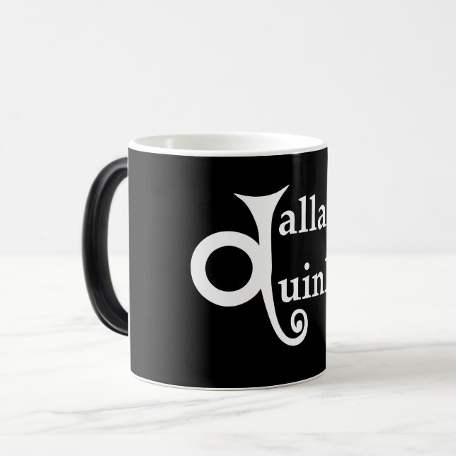 CANECA MÁGICA LÂMPADA PRETA (Frente Esquerda)