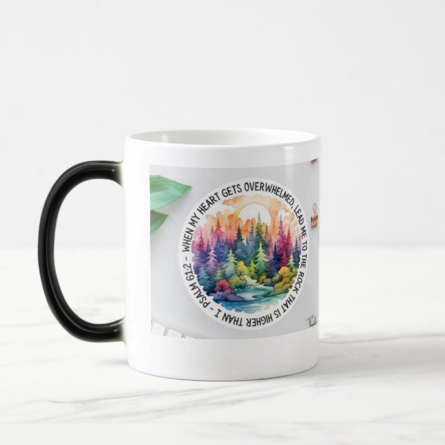 Caneca Mágica Lâmpadas e Copas (Esquerda)