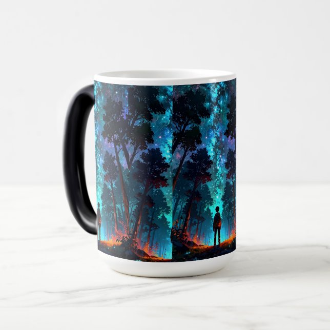 Caneca Mágica Lâmpadas e Copas (Frente Esquerda)
