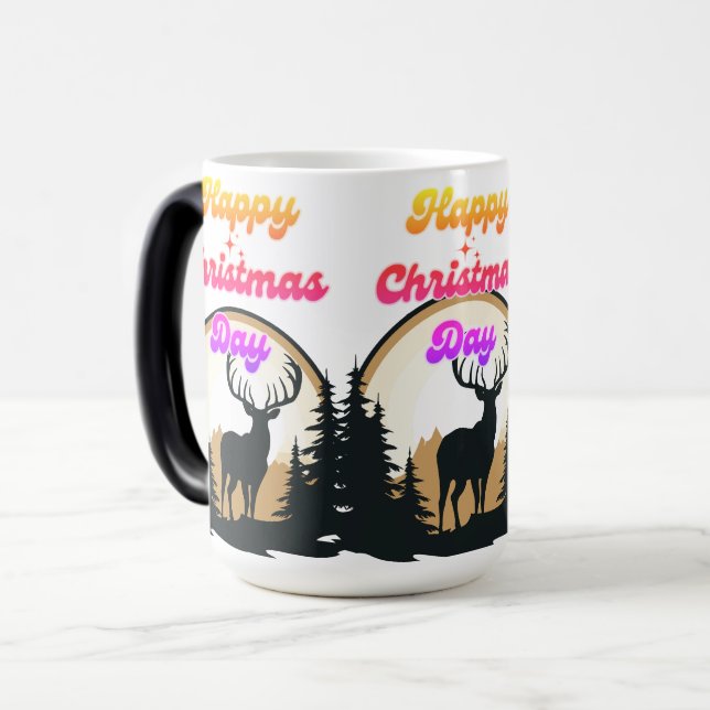 Caneca Mágica Lâmpadas e Copas (Frente Esquerda)