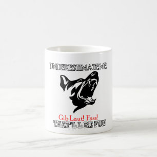 CANECA MÁGICA LATIDO SCHUTZHUND GERMAN SHEPHERD