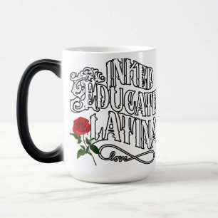 Caneca Mágica Latina com tinta educada