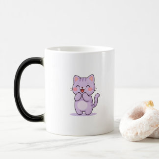 Caneca Mágica Laughing Cat Cute Cartoon Character