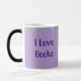 Caneca Mágica Lavender Book Lovers Morphing Mug